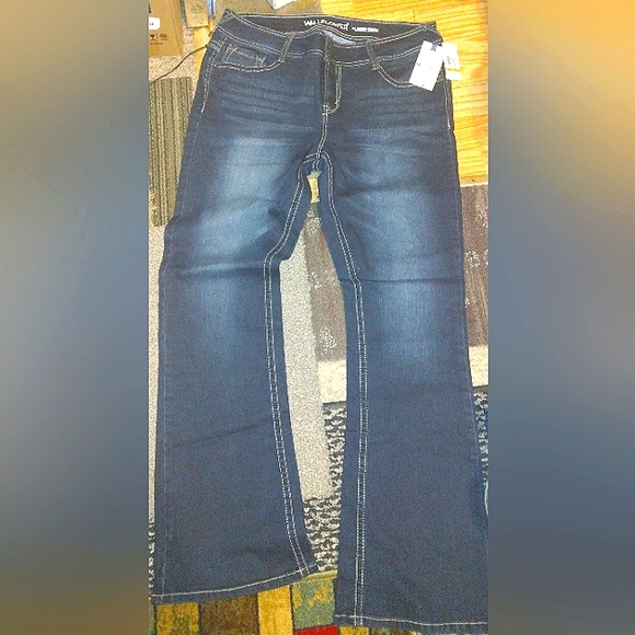 NWT☆Awesome Juniors ☆WALLFLOWERS☆The Luscious Curvy☆Bootcut Jeans - Picture 13 of 14